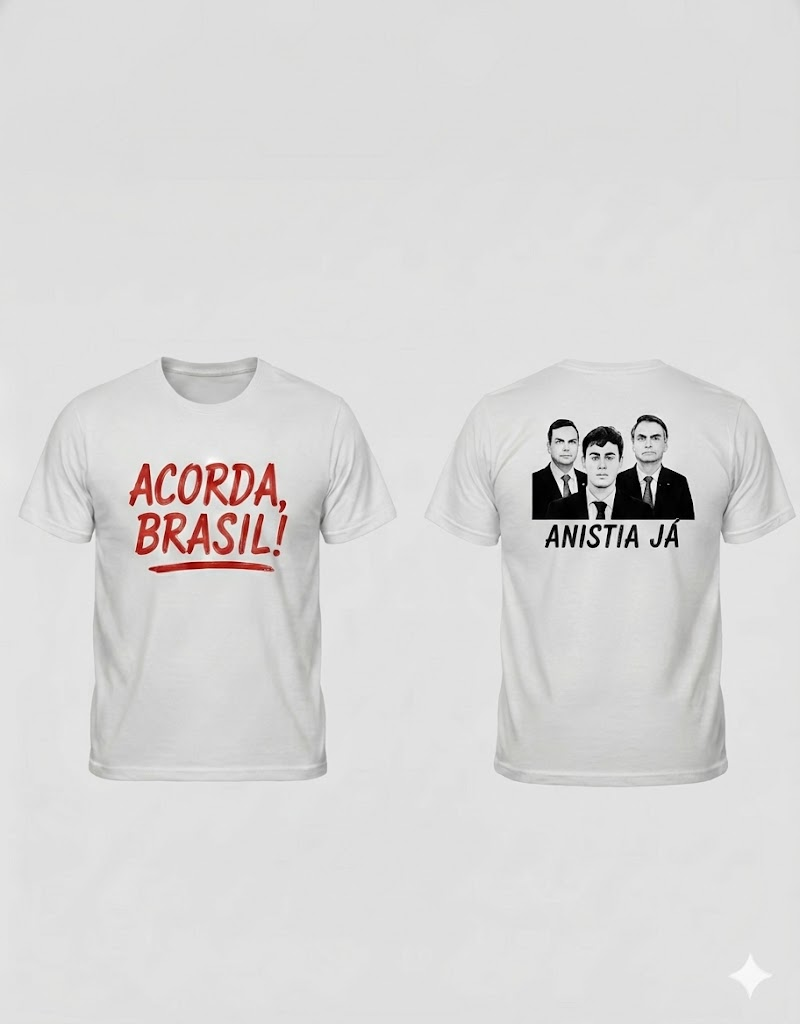 Camiseta Acorda Brasil