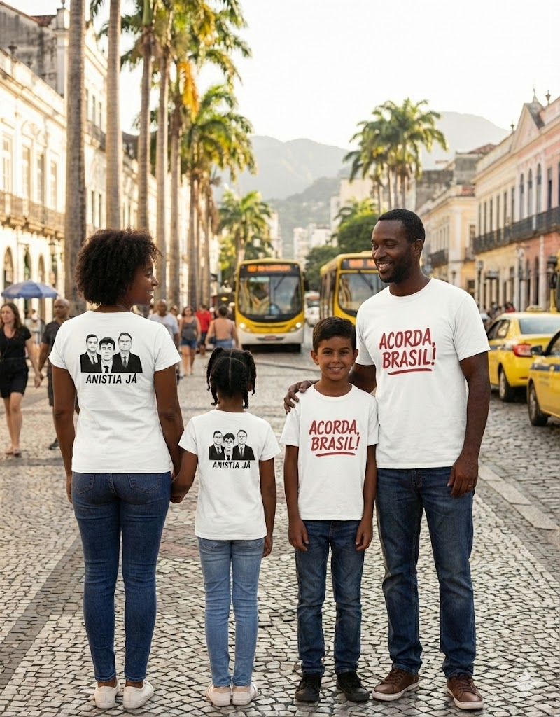 Camiseta Acorda Brasil