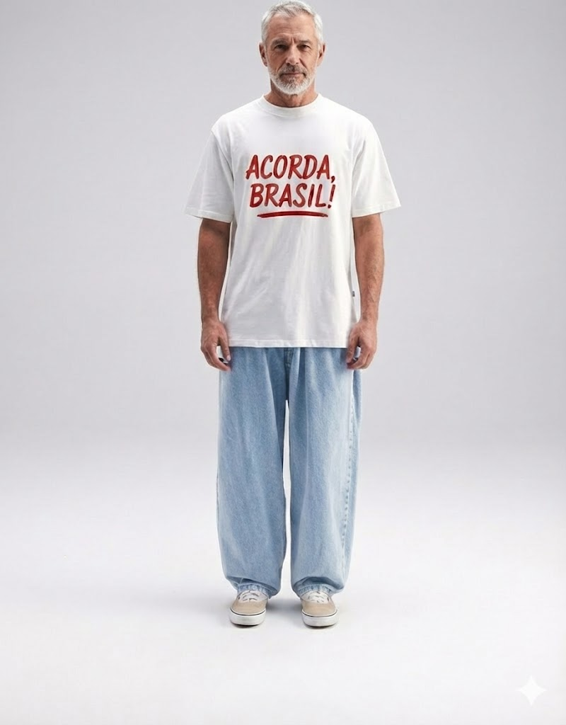 Camiseta Acorda Brasil